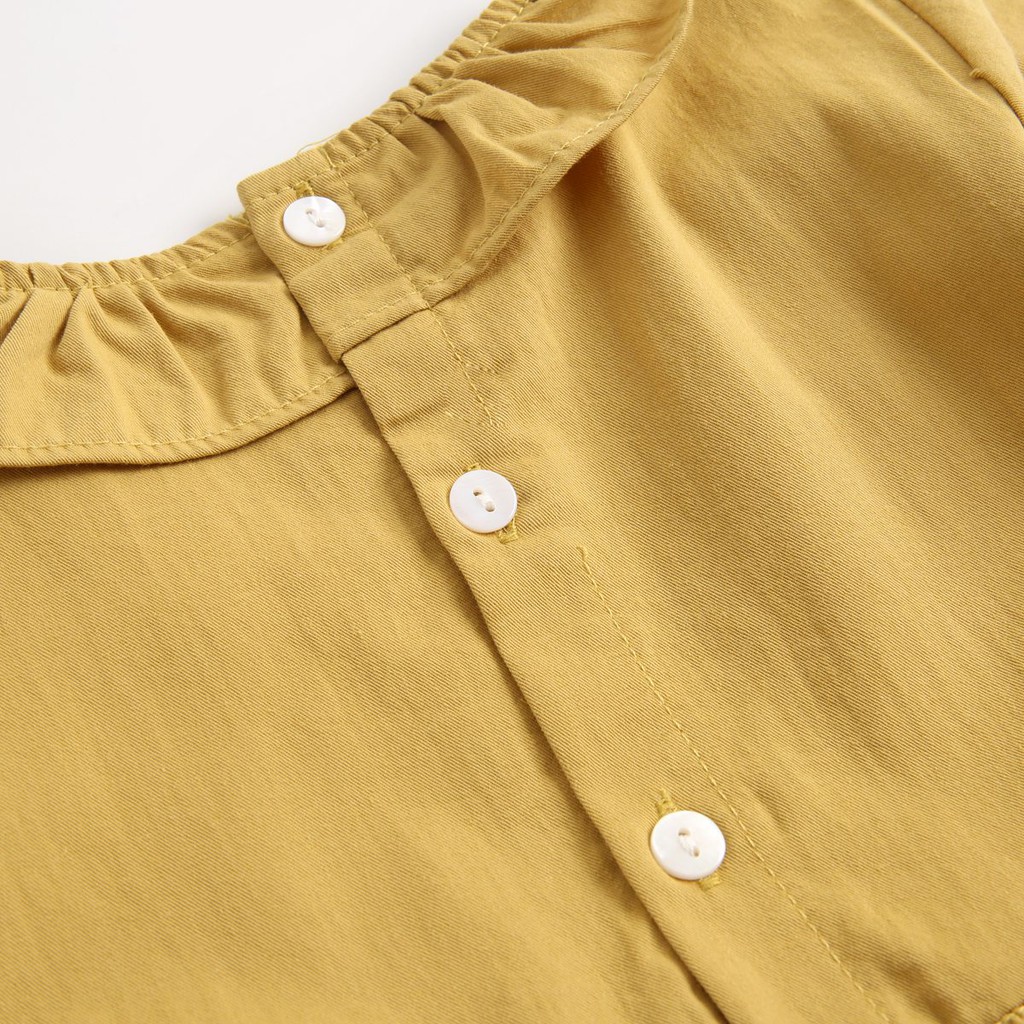 Đồ liền thân tay dài Sanlutoz chất liệu cotton thời trang cho bé gái