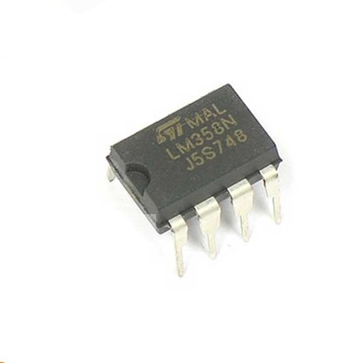 LM358 DIP8 IC Khuếch Đại Thuật Toán Đa Năng Cho Mạch Logic