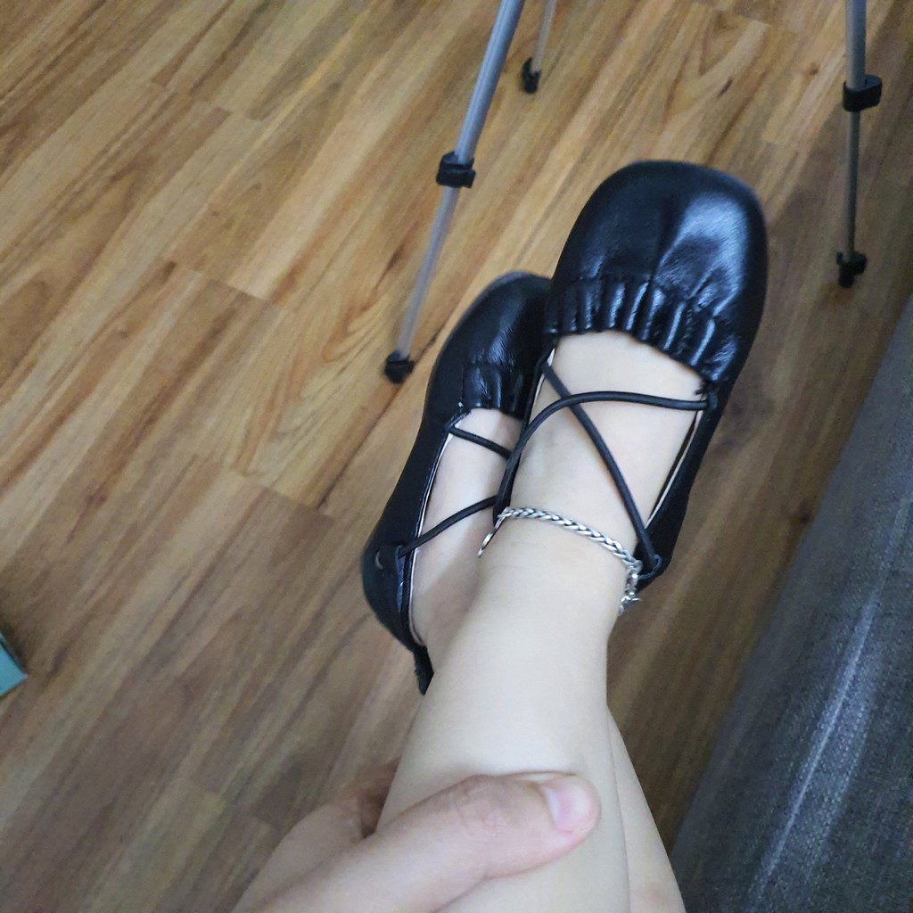 Giày búp bê bé gái - Giày cho bé gái phong cách Hàn Quốc hàng chính hãng BM Baby da mềm đế chống trơn cho bé V369