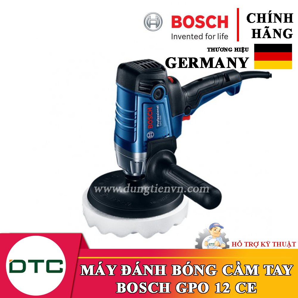 Máy đánh bóng cầm tay Bosch GPO 12 CE (bảo hành 12 tháng)