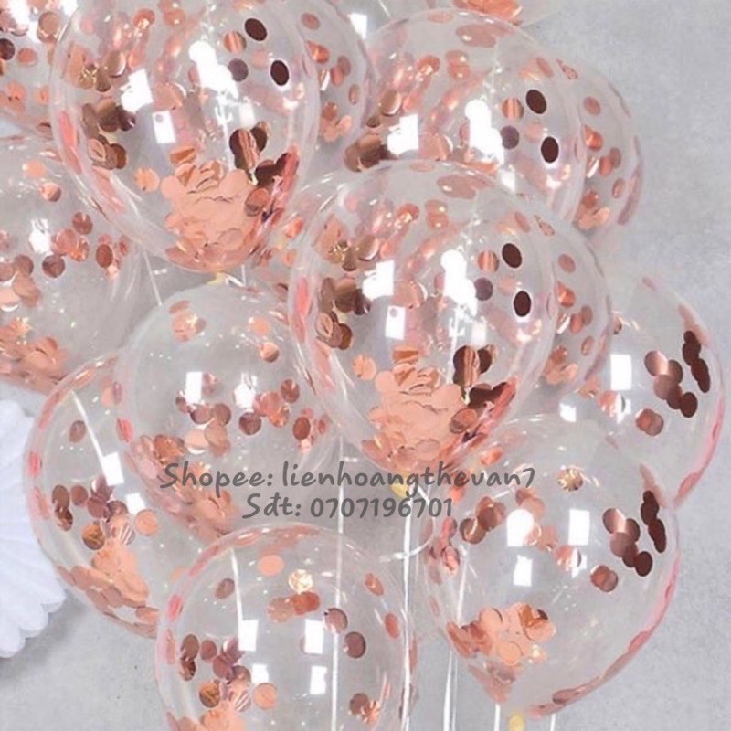 Bóng trong kim tuyến 12” nhiều màu sắc ( 30cm)