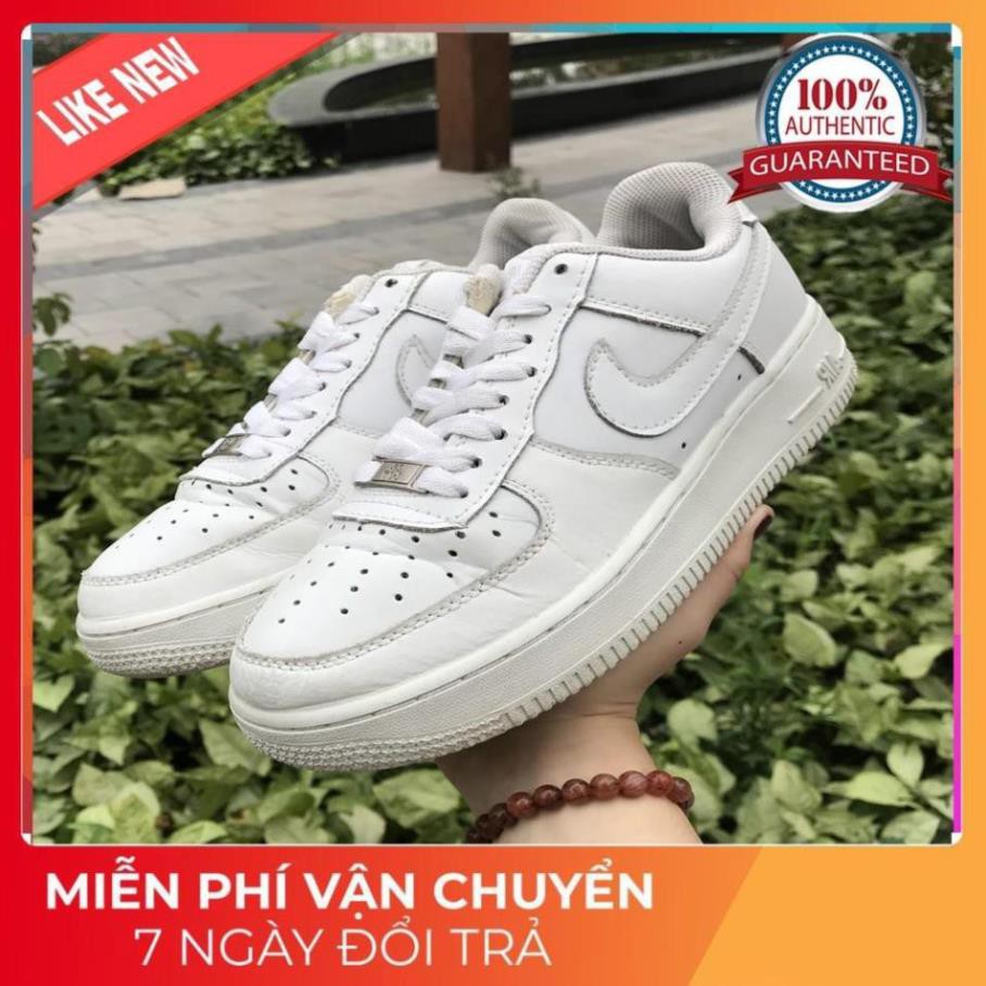 salle [Real] Giày Nike af1  nữ chính hãng 2hand full box (giày air force trắng ) . : " %