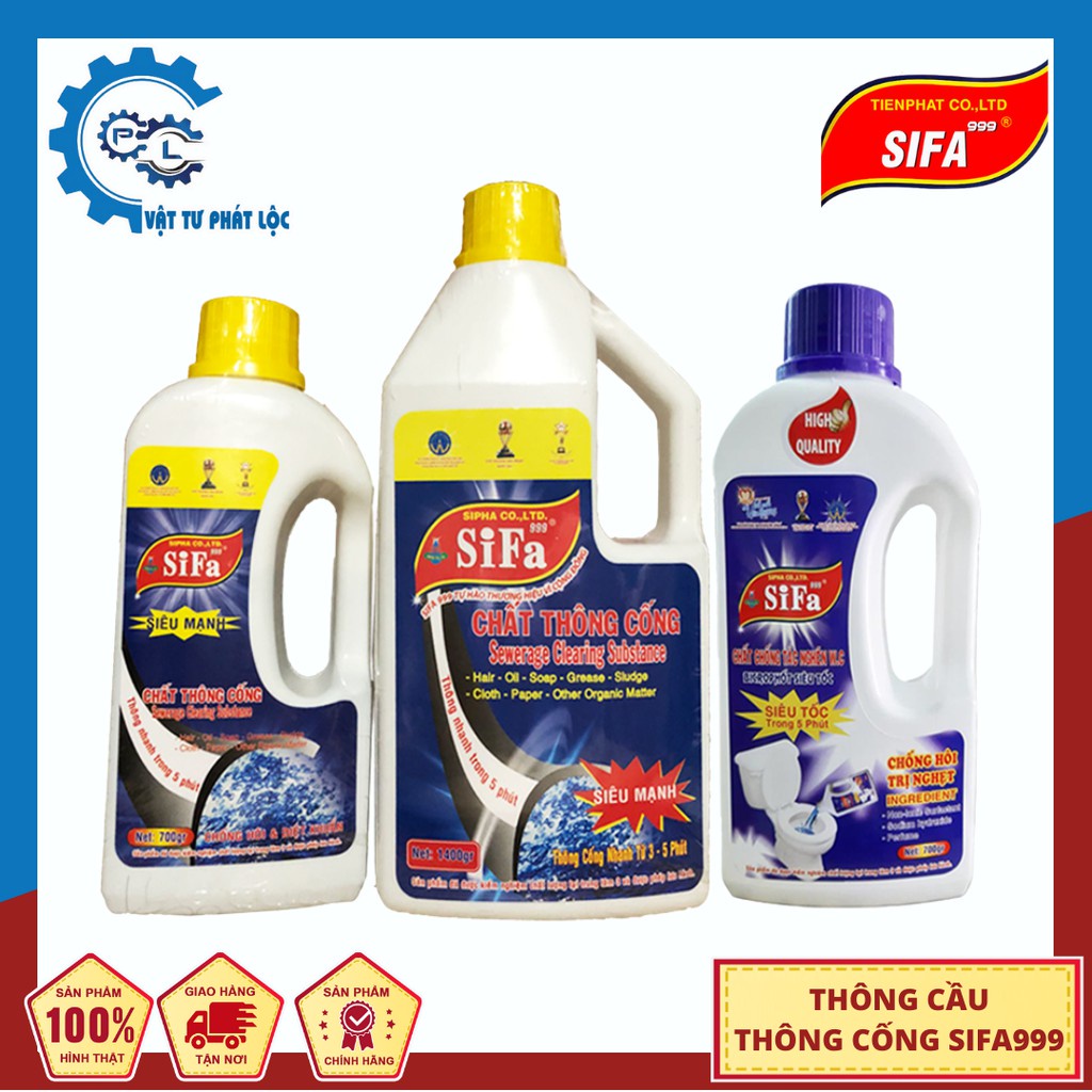 Thông cầu thông cống Sifa999 700g 1400g