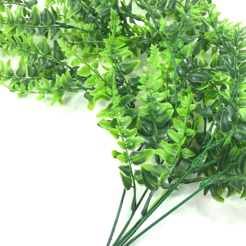 Chậu Cây Dương Xỉ Nhân Tạo Treo Tường Trang Trí Trong Nhà / Ngoài Trời