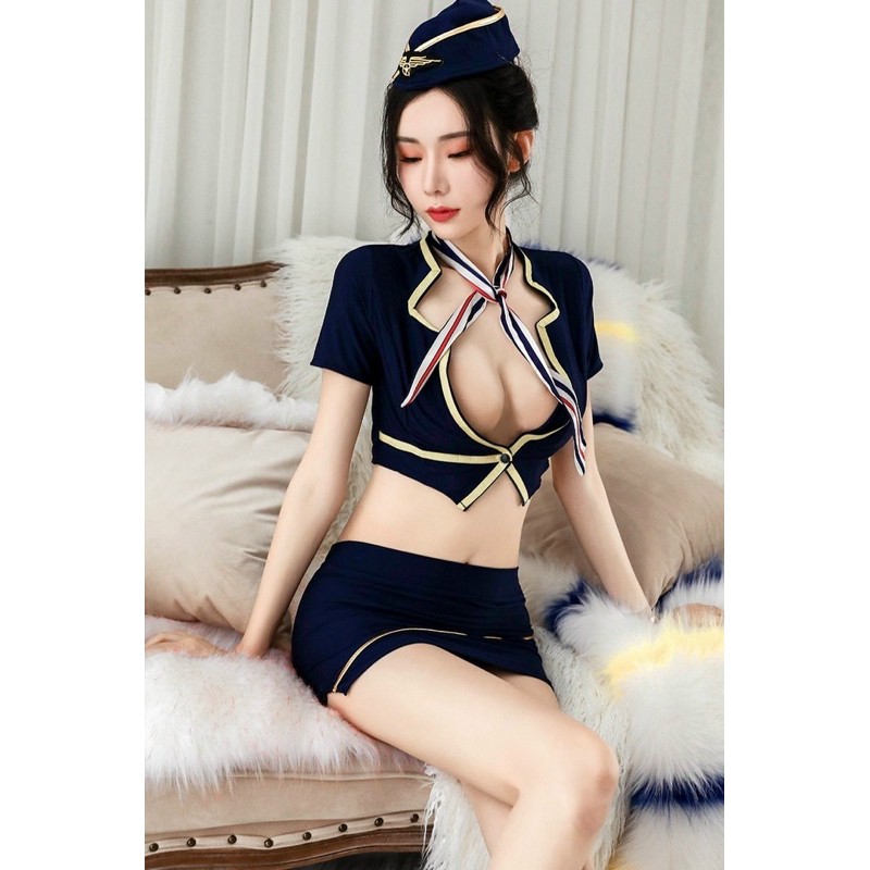 SET BỘ COSPLAY TIẾP VIÊN HÀNG KHÔNG CỰC XINH HÀNG QUẢNG CHÂU ( MSV86.5202 ) | BigBuy360 - bigbuy360.vn