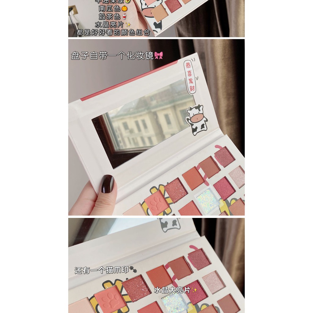 [Có sẵn] Màu mắt bò sữa Muge Leen 18 màu thời trang (nội địa Trung) | BigBuy360 - bigbuy360.vn