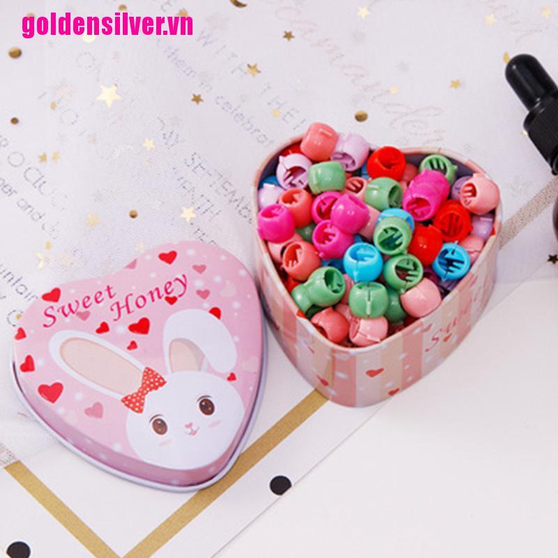 Kẹp Tóc Mini Bằng Nhựa Màu Kẹo Ngọt Dễ Thương Cho Bé Gái