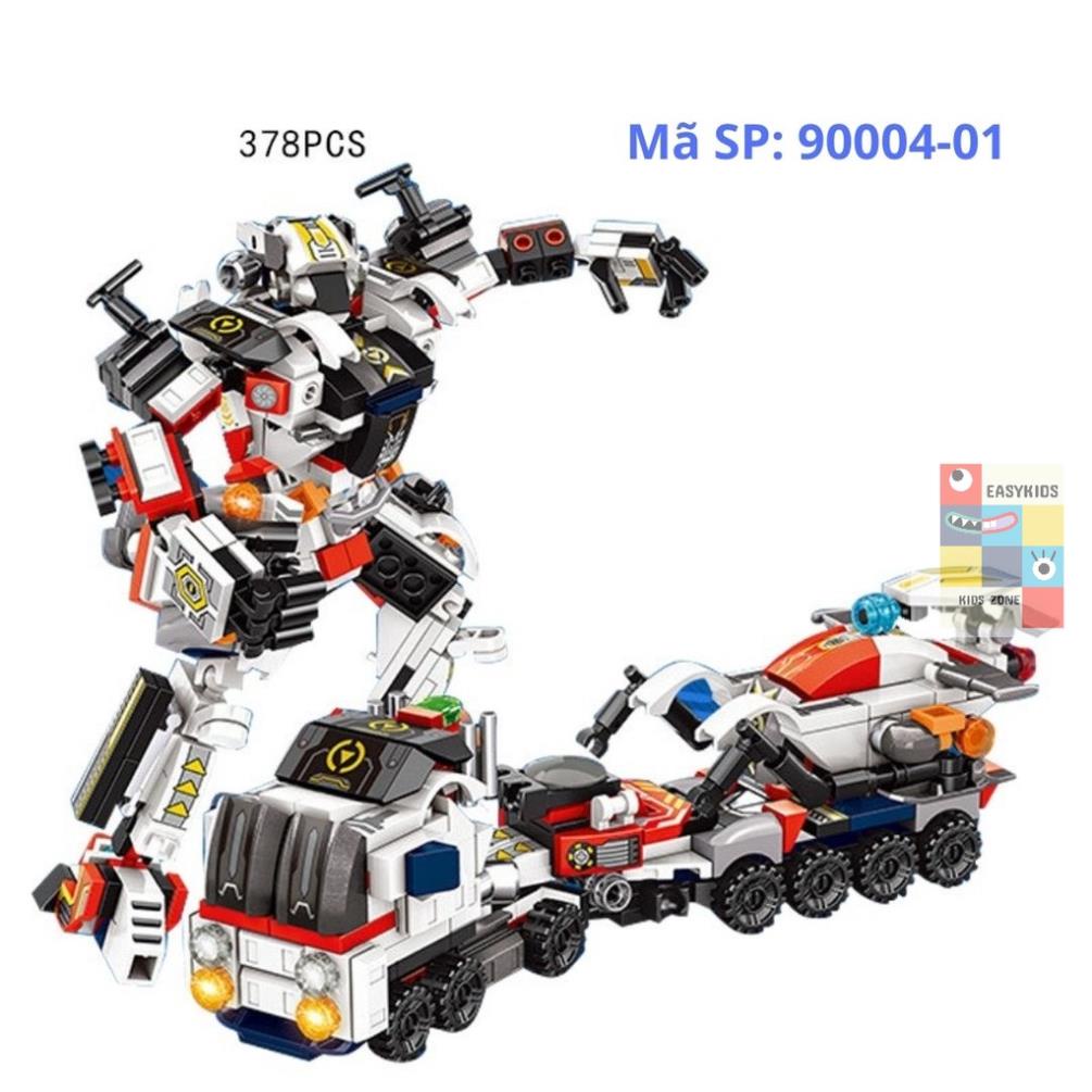 Đồ chơi Lego lắp ghép mô hình chiến xa, ô tô, máy bay, người máy robot cỡ lớn EASYKIDS
