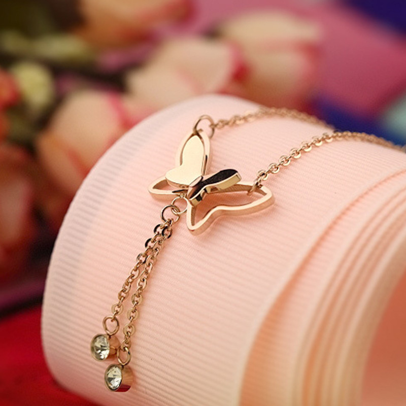 BUTTERFLY Shakes Beautiful Stone Butterfly Alloy Foot Shake | BigBuy360 - bigbuy360.vn
