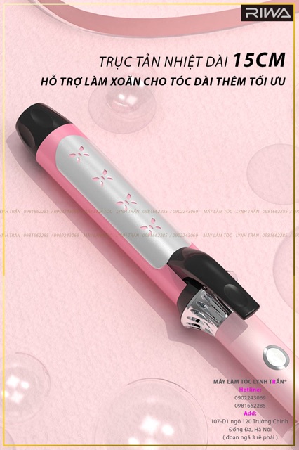 Máy uốn xoăn sóng nước 38mm Riwa®