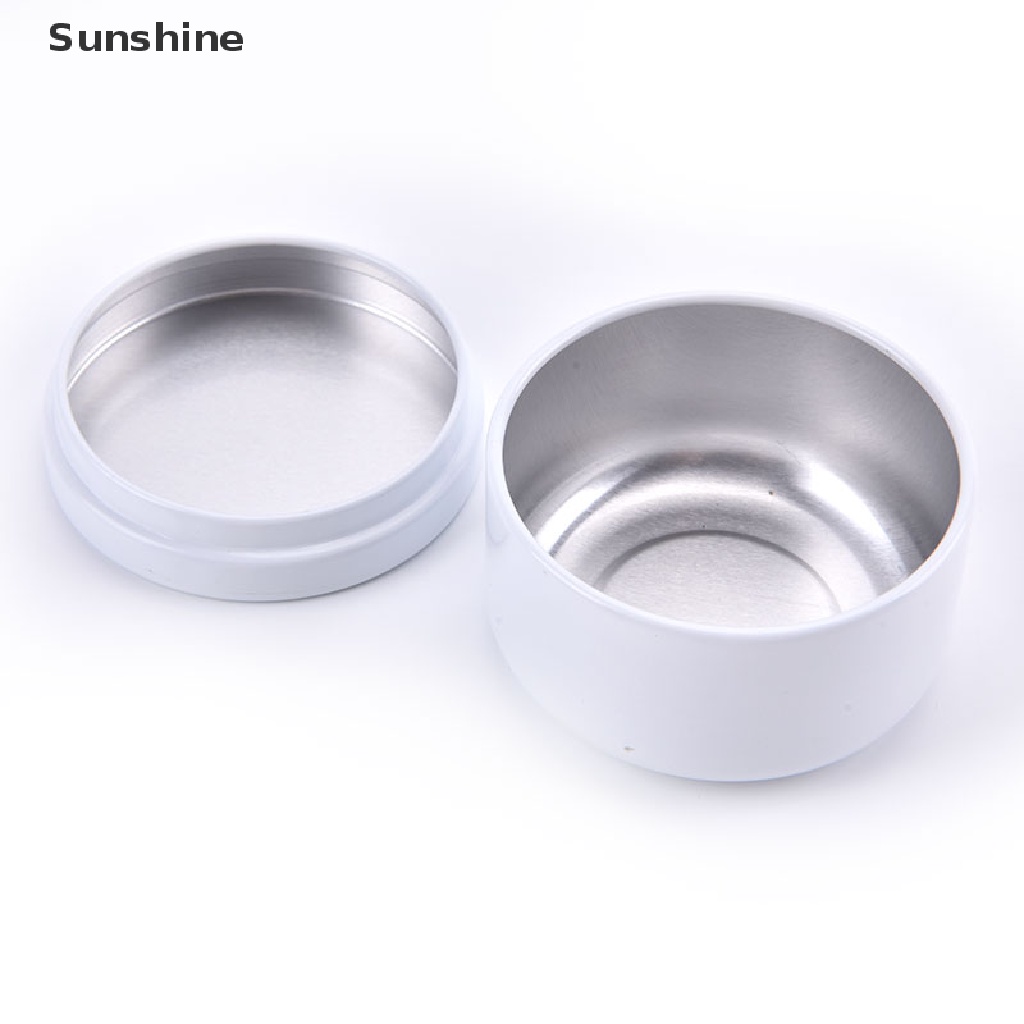 Hộp Thiếc Nhôm Tròn Đựng Nến Tiện Dụng Khi Đi Du Lịch