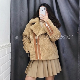 Áo khoác lông thỏ, lông cừu cao cấp