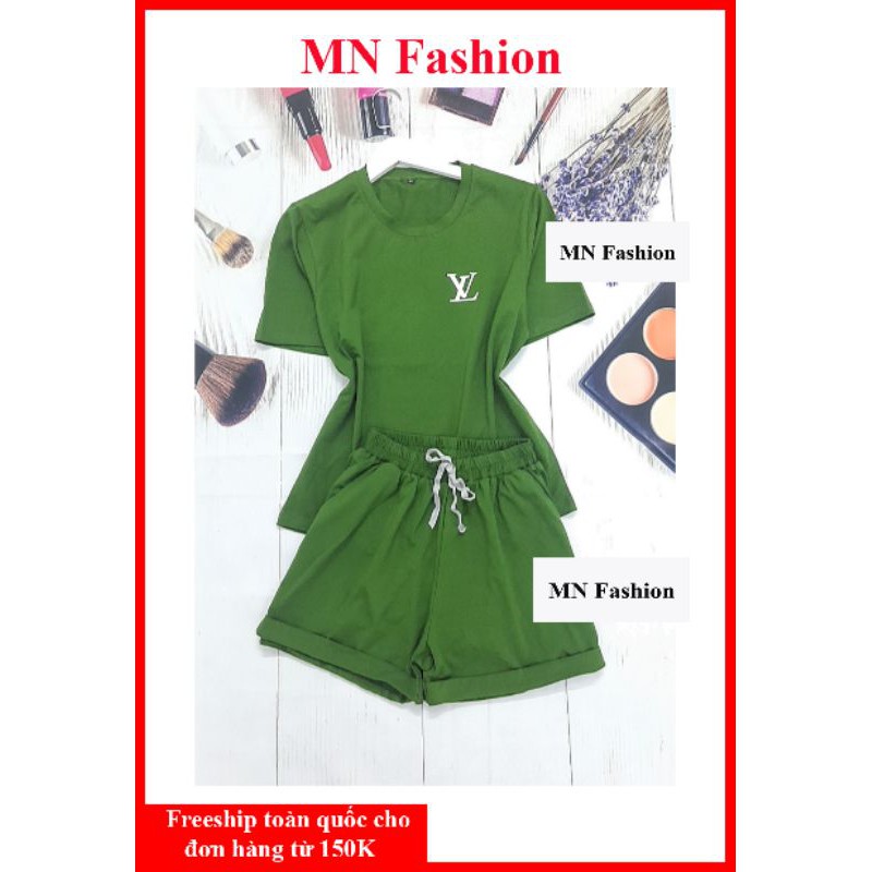 Set đùi NỮ thể thao Cotton cao cấp siêu mịn mát MN FASHION