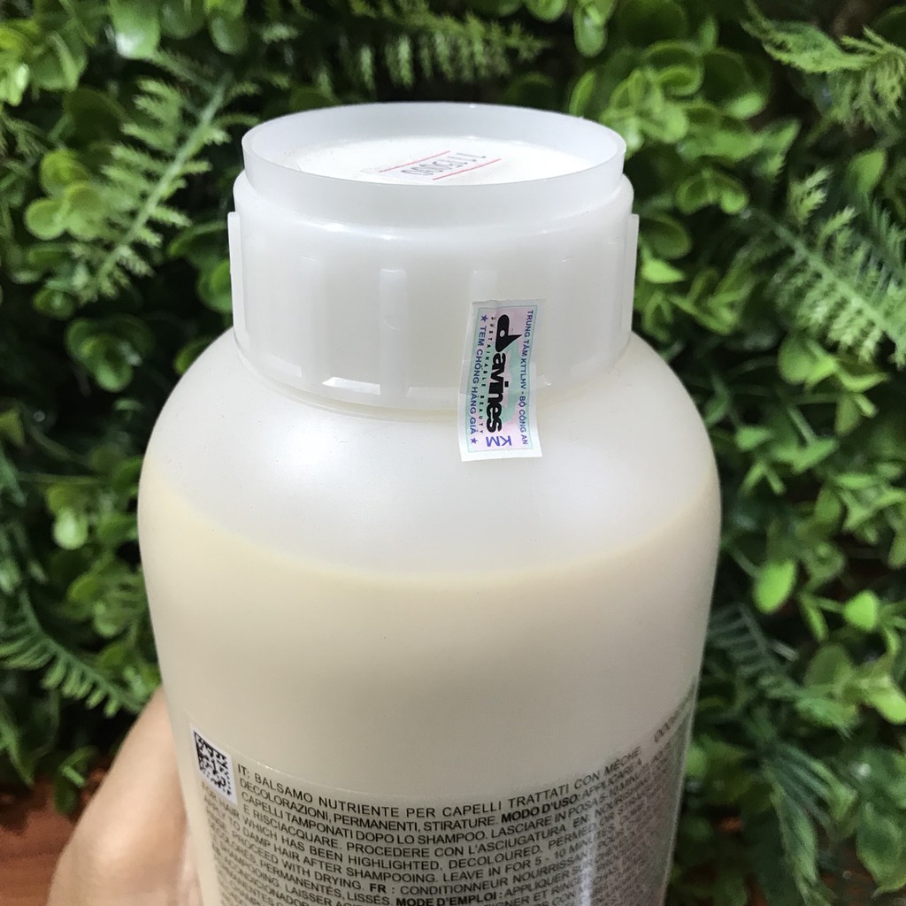 Dầu xả phục hồi tóc hư tổn Nounou Davines Conditioner 1000ml