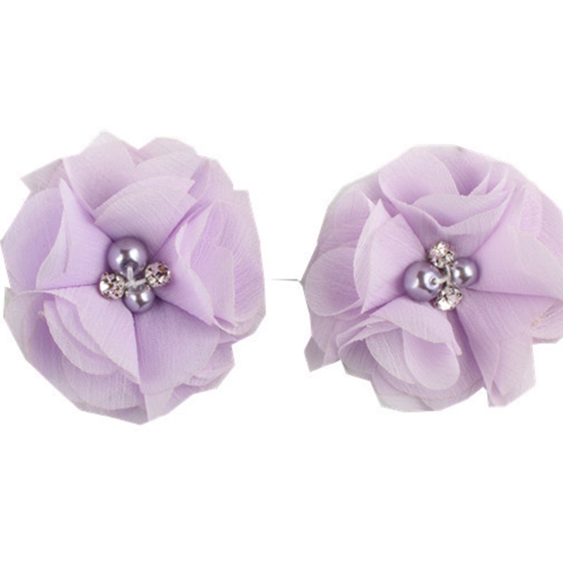 Kẹp Tóc Hình Hoa Đính Ngọc Trai Nhân Tạo Thời Trang Cho Bé Gái