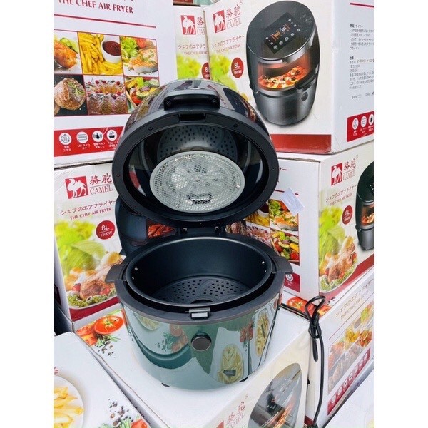 Nồi chiên không dầu camel dung tích 6L, 7L, 8L và 12,5L (BH 03T) chính hãng [HÀNG LOẠI 1]
