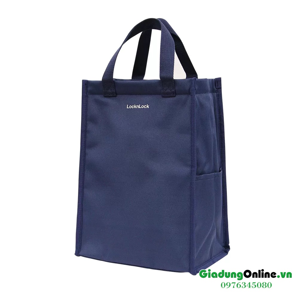 Túi Giữ Nhiệt LocknLock  3 Lớp Đựng Hộp Cơm Daily Cooler Bag HWB821  - Chính hãng)