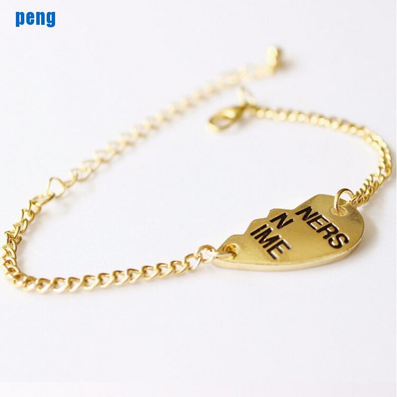 Set 2 Vòng Tay Mặt Mảnh Ghép Trái Tim Cho Tốt Nhất