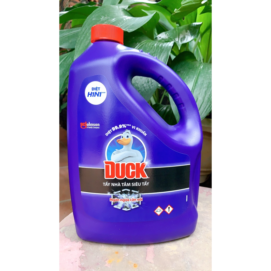 DUCK Nước Tẩy Nhà Tắm Siêu Tẩy Diệt 99,9% Vi khuẩn 3,5 Lít