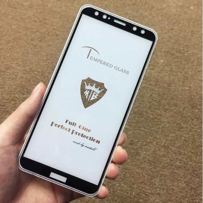 Kính cường lực full màn 5D Huawei Nova 2i đen