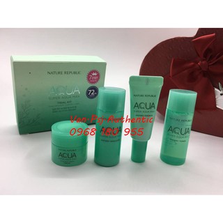 SET DƯỠNG DA SUPER AQUA MAX TRIAL KIT