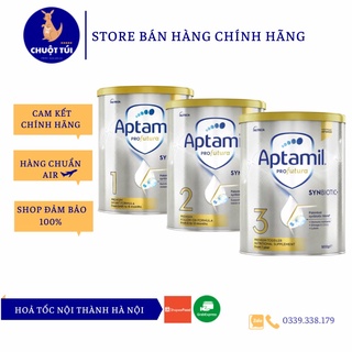 Sữa aptamil úc profutura số 1,2,3,4 900g - date mới