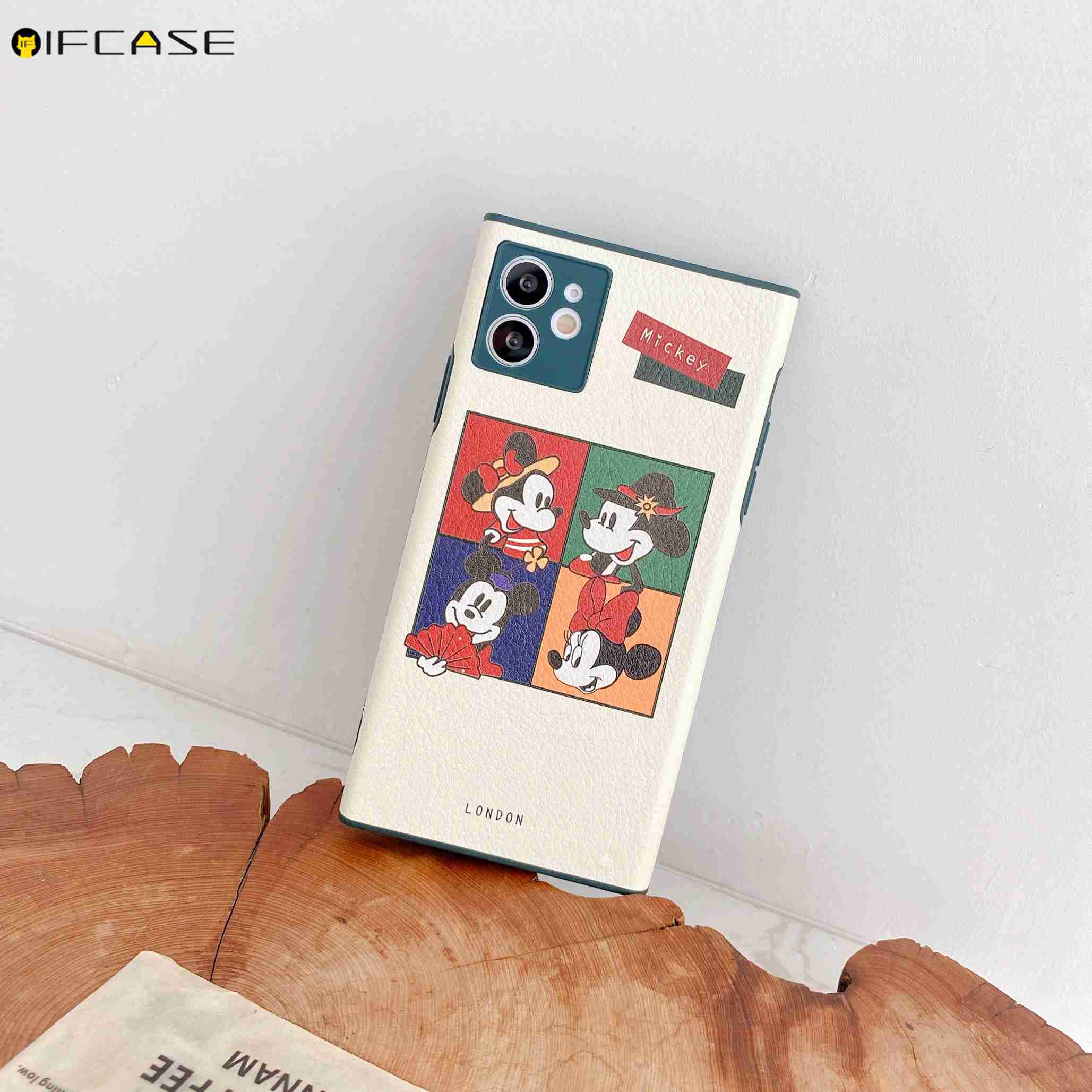 Ốp điện thoại TPU mềm in họa tiết chuột Mickey dễ thương cho iPhone 12 Mini Pro Max 11 Pro Max Xs Max Xr X 7 8 Plus | BigBuy360 - bigbuy360.vn