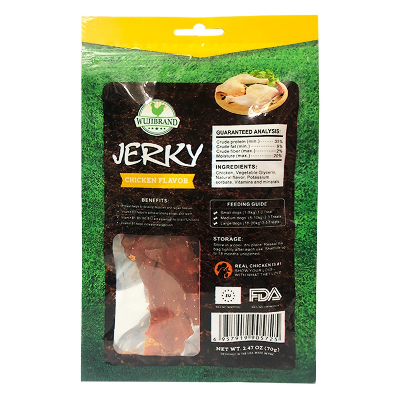 Bánh thưởng cho chó Jerky 70gr nhiều vị