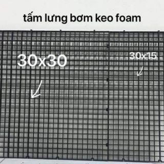 Tấm nhựa ngăn bể cá 30x30