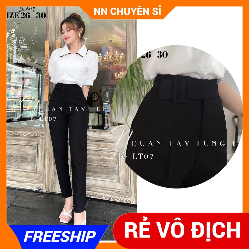 HÀNG ĐẸP ⚡ LT07 ⚡ QUẦN TÂY CÔNG SỞ ⚡ QUẦN TÂY KÈM NỊT ⚡ QUẦN TAY NỮ ⚡ QUẦN TÂY ỐNG ĐỨNG