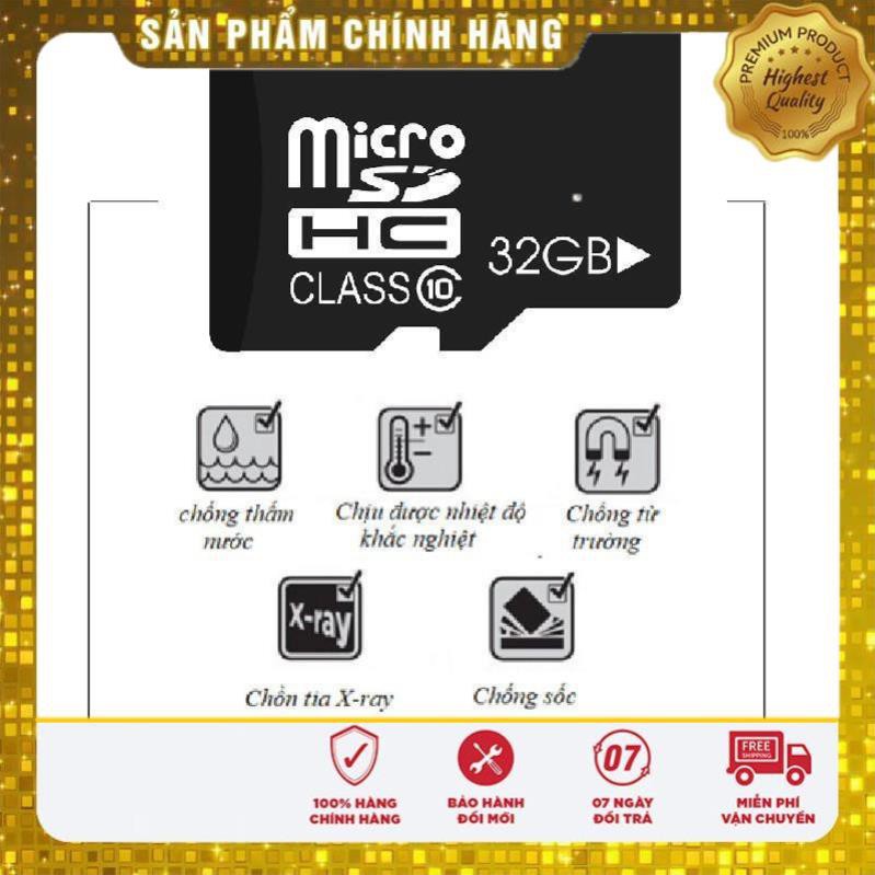 $ KỊCH SÀN  Thẻ nhớ 32G Class10 - tốc độ cao chuyện dụng cho Camera IP wifi, Smartphone, loa đài $