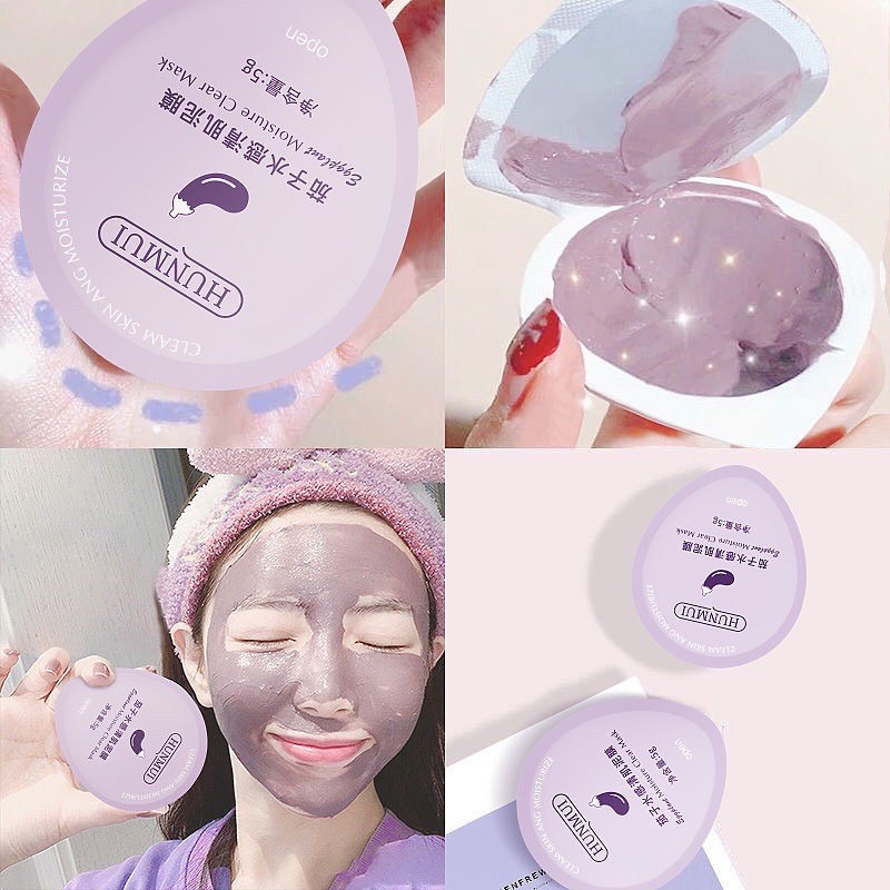 Mặt nạ cà tím Dưỡng Trắng, Ngừa Mụn, Nâng Cơ Giúp Da Sáng và Khỏe