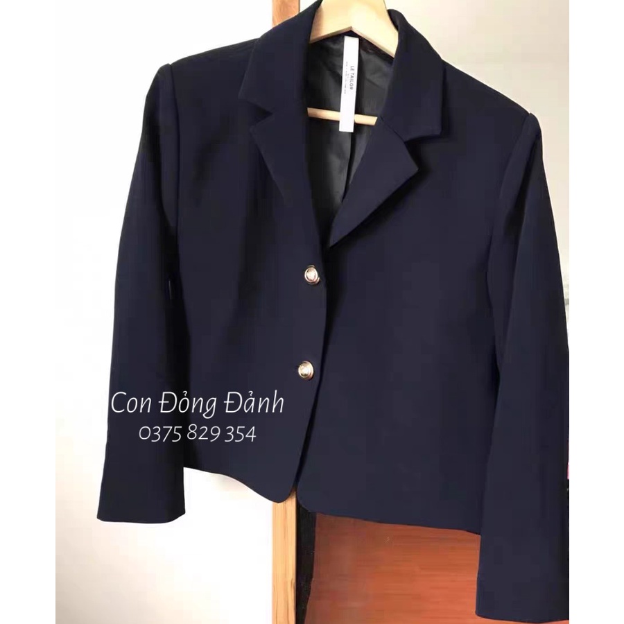 (Mã FL giảm 20k) AO018 Áo khoác blazers nữ mỏng cài 2 khuy form gọn dáng Hàn Quốc công sở thanh lịch | BigBuy360 - bigbuy360.vn