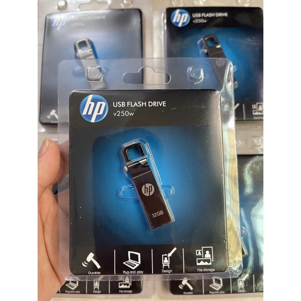 USB HP Móc Khoá V250w 4GB/8GB/16GB/32GB BH 12 tháng ( ảnh thật )