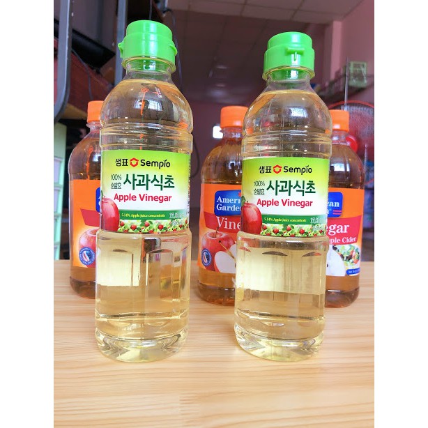 GIẤM TÁO HÀN QUỐC SEMPIO CHAI 500ML