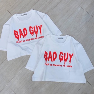 Áo croptop Bad Guy