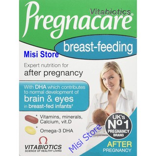 Vitamin tổng hợp cho mẹ sau sinh Pregnacare Breast feeding, 84 viên