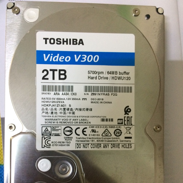 Ổ cứng Toshiba V300 loại 2TB