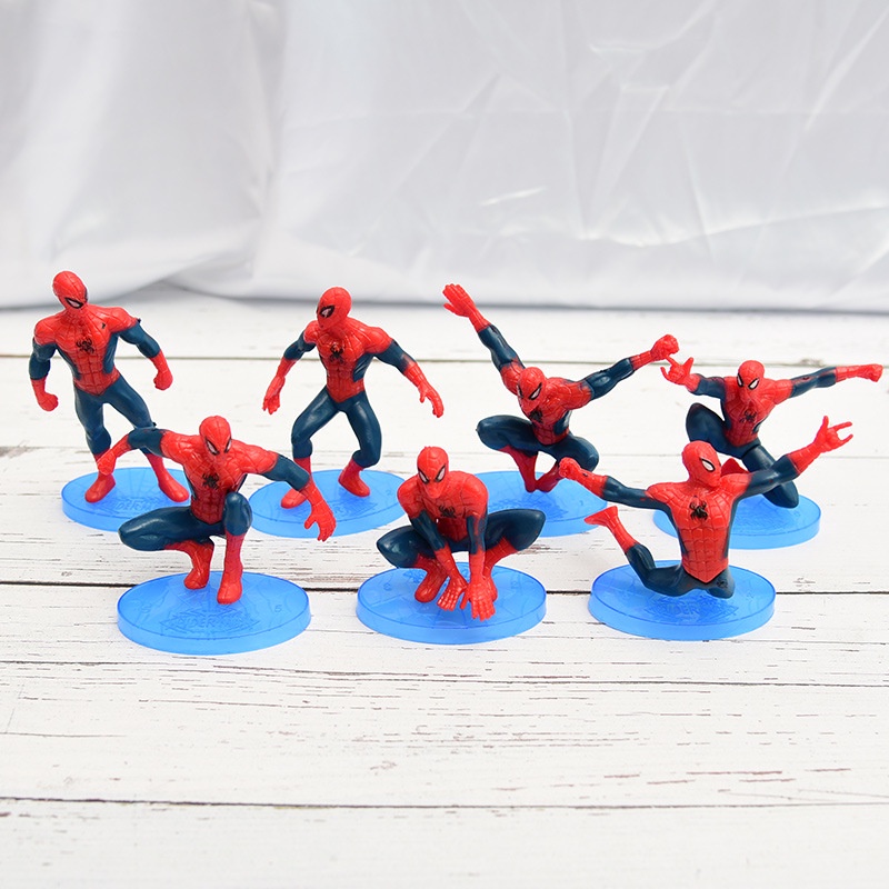 Mô hình Người Nhện Spider Man trang trí bàn làm việc, trang trí góc học tập, đồ chơi