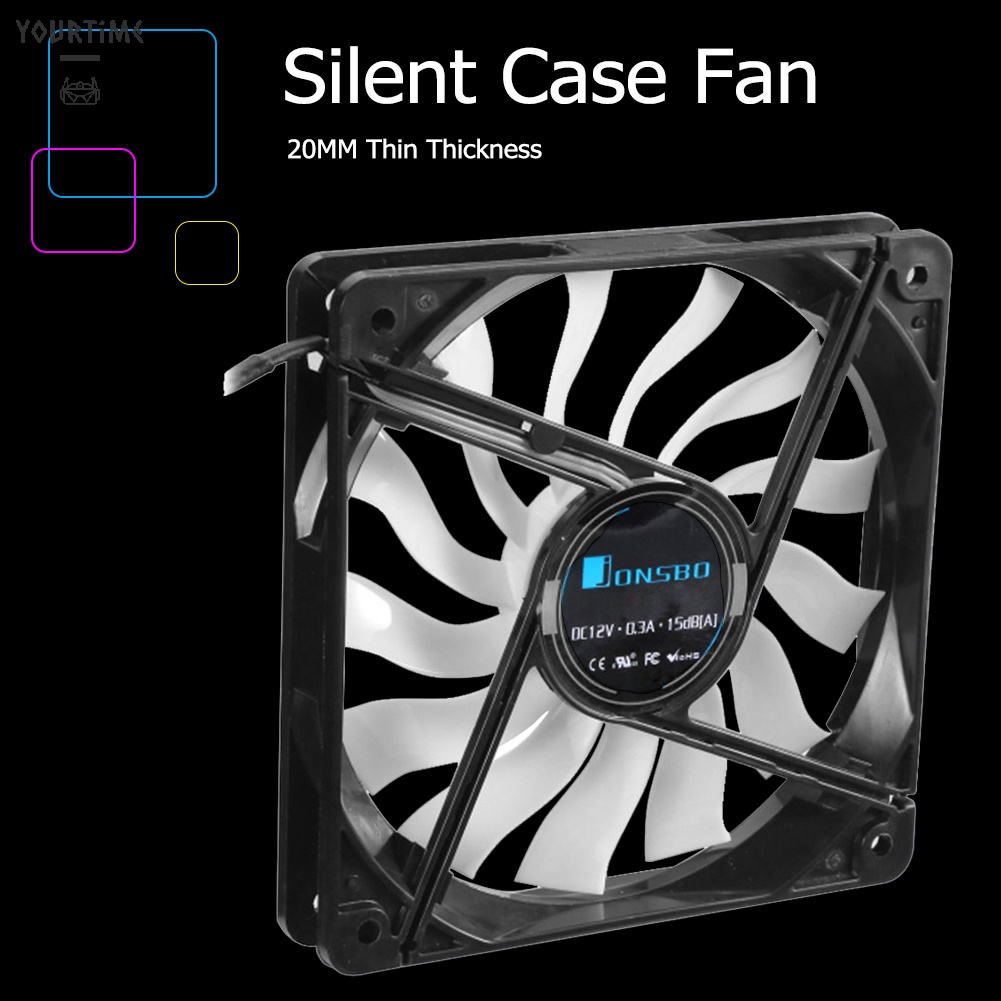 Quạt tản nhiệt CPU JONSBO 12020 120mm 4Pin 3Pin