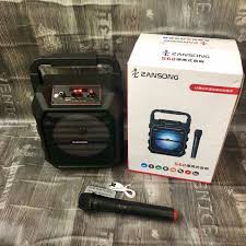 LOA XÁCH TAY BLUETOOTH KÈM MIC KARAOKE KHÔNG DÂY ZANSONG S68 - Có Cổng Thẻ Nhớ, USB - ÂM THANH CỰC HAY