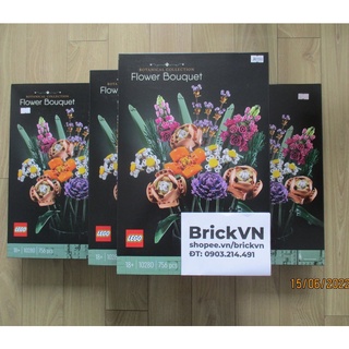 LEGO Icons 10280 Bó Hoa Trưng Bày - Flower Bouquet (756 chi tiết)