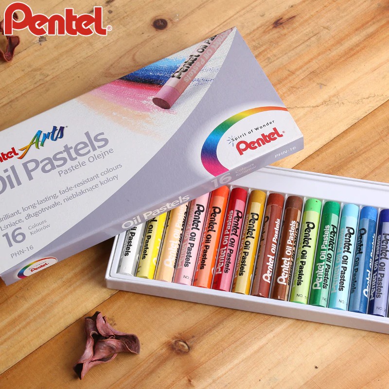 Sáp Dầu Pentel Oil Pastel 12/1625/36/50 Màu