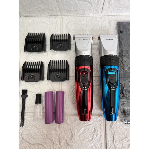 Tông đơ cắt tóc DALING 110 tặng kèm 01 pin sạc dự phòng, 1 áo choàng cắt tóc