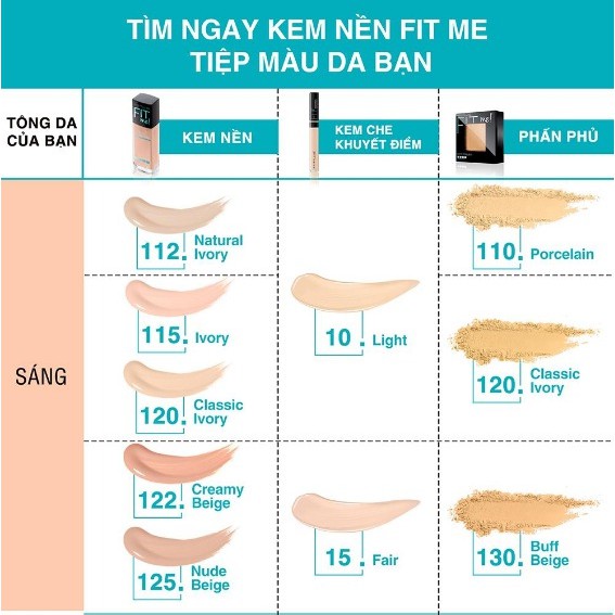 [CÓ ĐẦU VÒI] Kem Nền Mịn Lì Fit Me Maybelline 30ml Fit Me Matte + Poreless Foundation | BigBuy360 - bigbuy360.vn