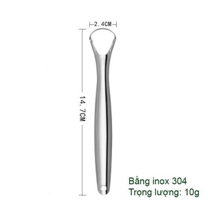 Dụng Cụ Cạo Lưỡi Inox Siêu Sạch