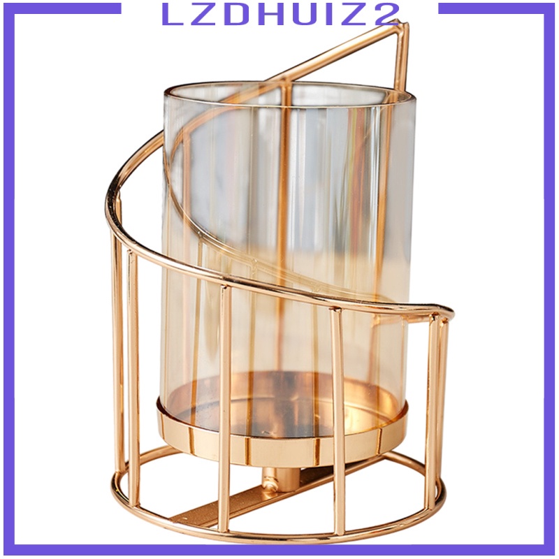 Giá Đỡ Đèn Cầy Hình Bình Hoa Trang Trí Nội Thất