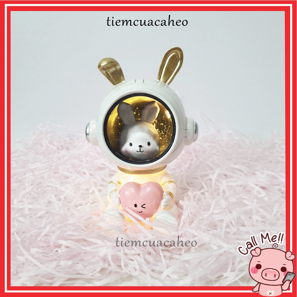 Đèn led, đèn ngủ trang trí,decor Ống Heo Tiết Kiệm Phi Công,Phi Hành Gia