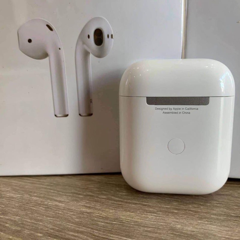 Tai Nghe Bluetooth Airpods 2 Định Vị Đổi Tên - Bỏ Tai Tắt Nhạc - thế hệ thứ 2