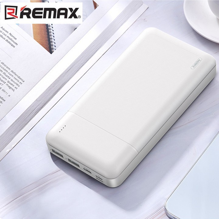 Pin Dự Phòng 30000mah REMAX RPP-167 Lango Series Fast Charing 2.1A tích hợp 2 cổng USB